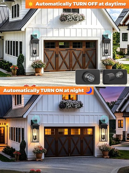 Dusk to Dawn Outdoor Light Fixtures Extra Large 24 Inch Exterior Lighting2