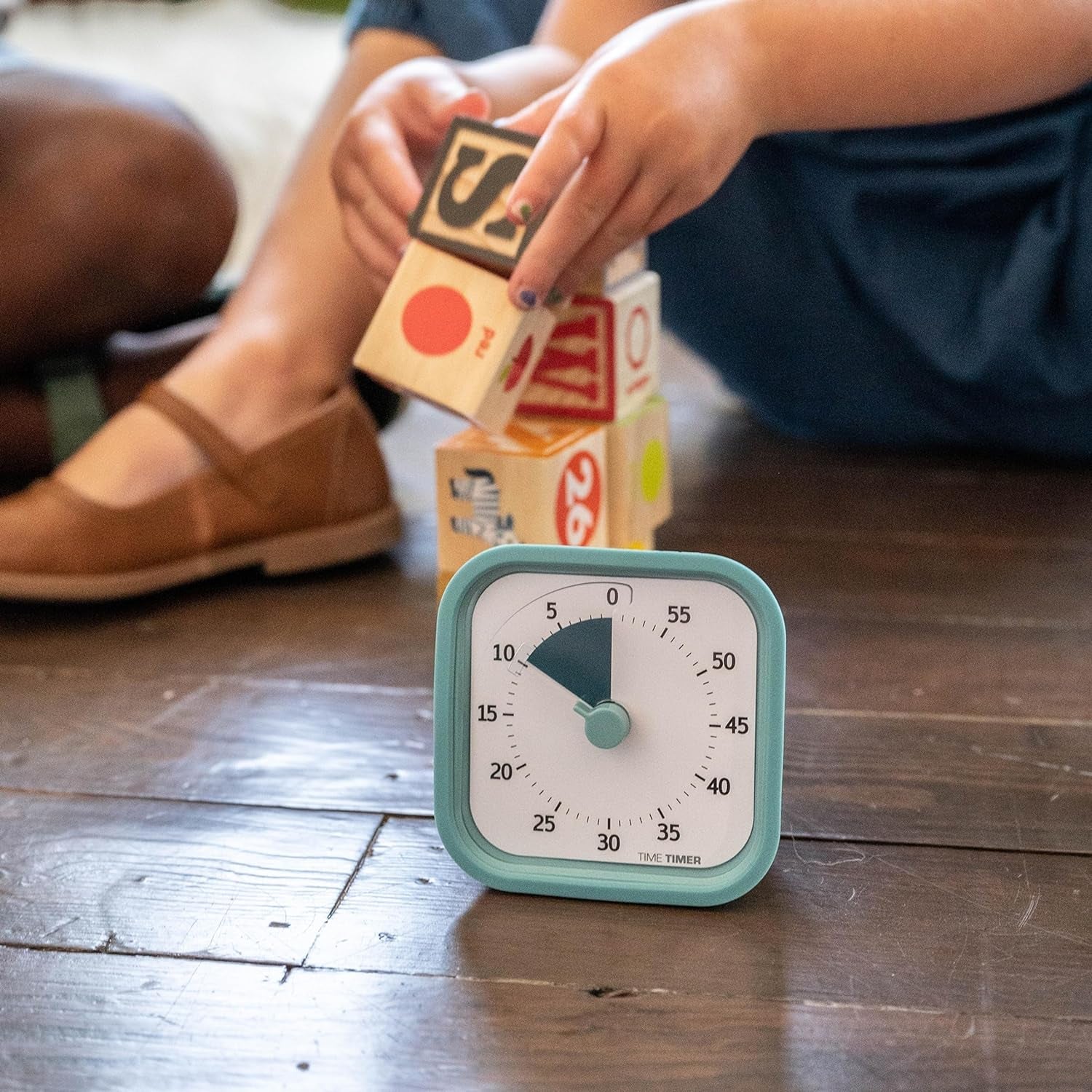 home-mod-60-minute-visual-timer-home-edition-silent-operation-study-tool-for-kids-desk-homeschool-supplies-office-meetings-lake-day-blue