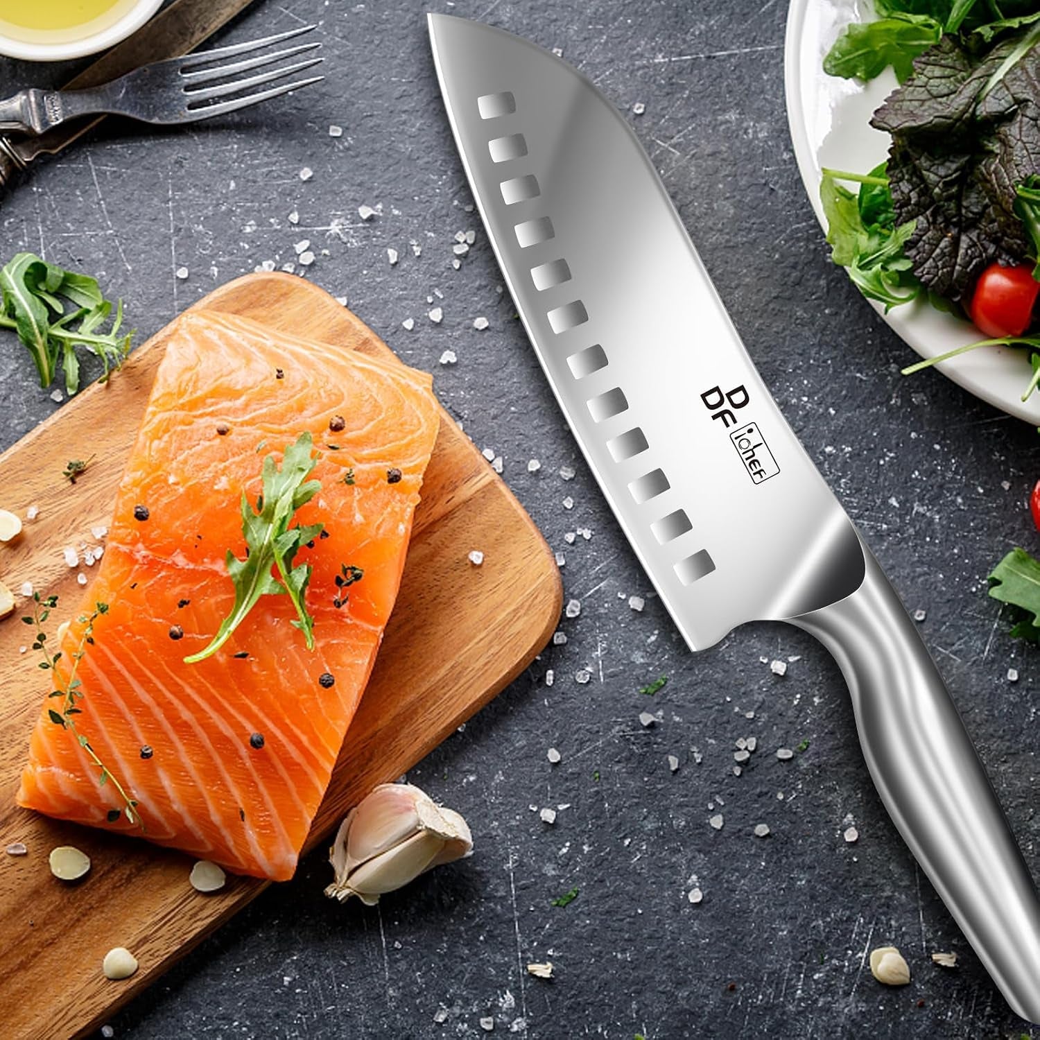 chef-knife-7-inch-high-carbon-stainless-steel-santoku-dishwasher-safe