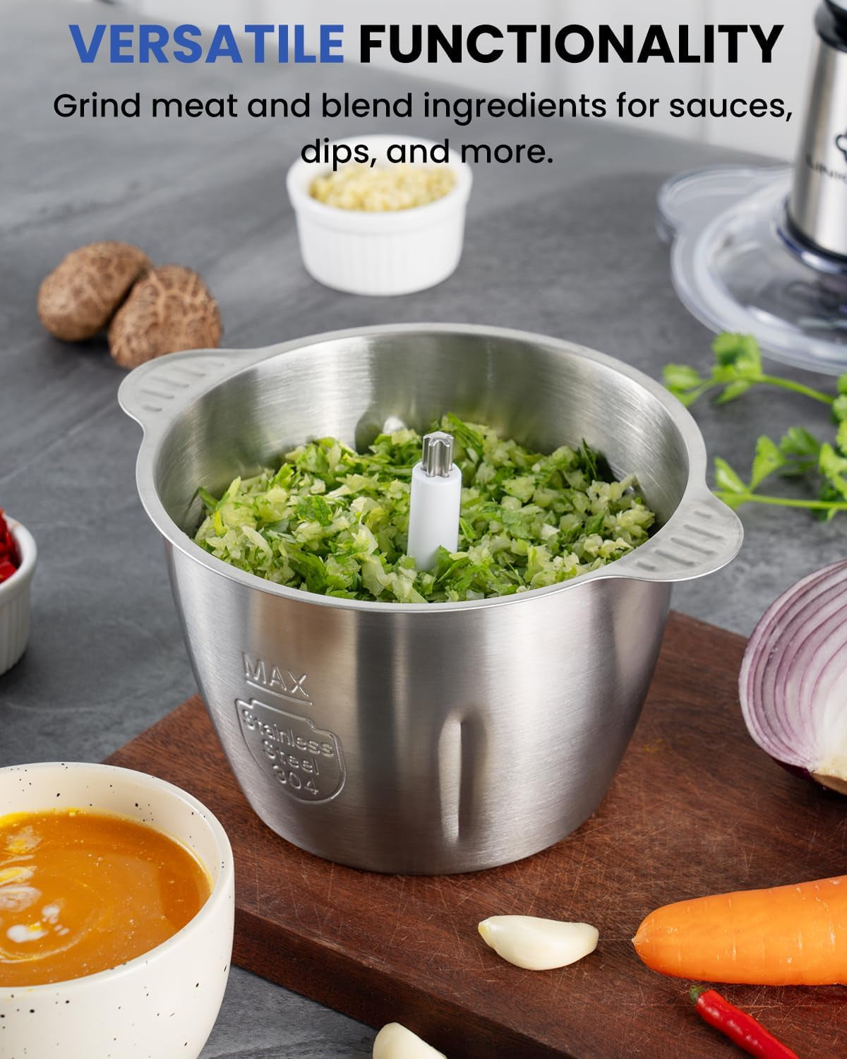 food-processor-10-cup-electric-food-chopper-600w-meat-grinder-sharp-stainless-steel-blades-chop-meat-vegetables-onions-and-baby-food-stainless-steel-bowl-compact-and-easy-to-clean