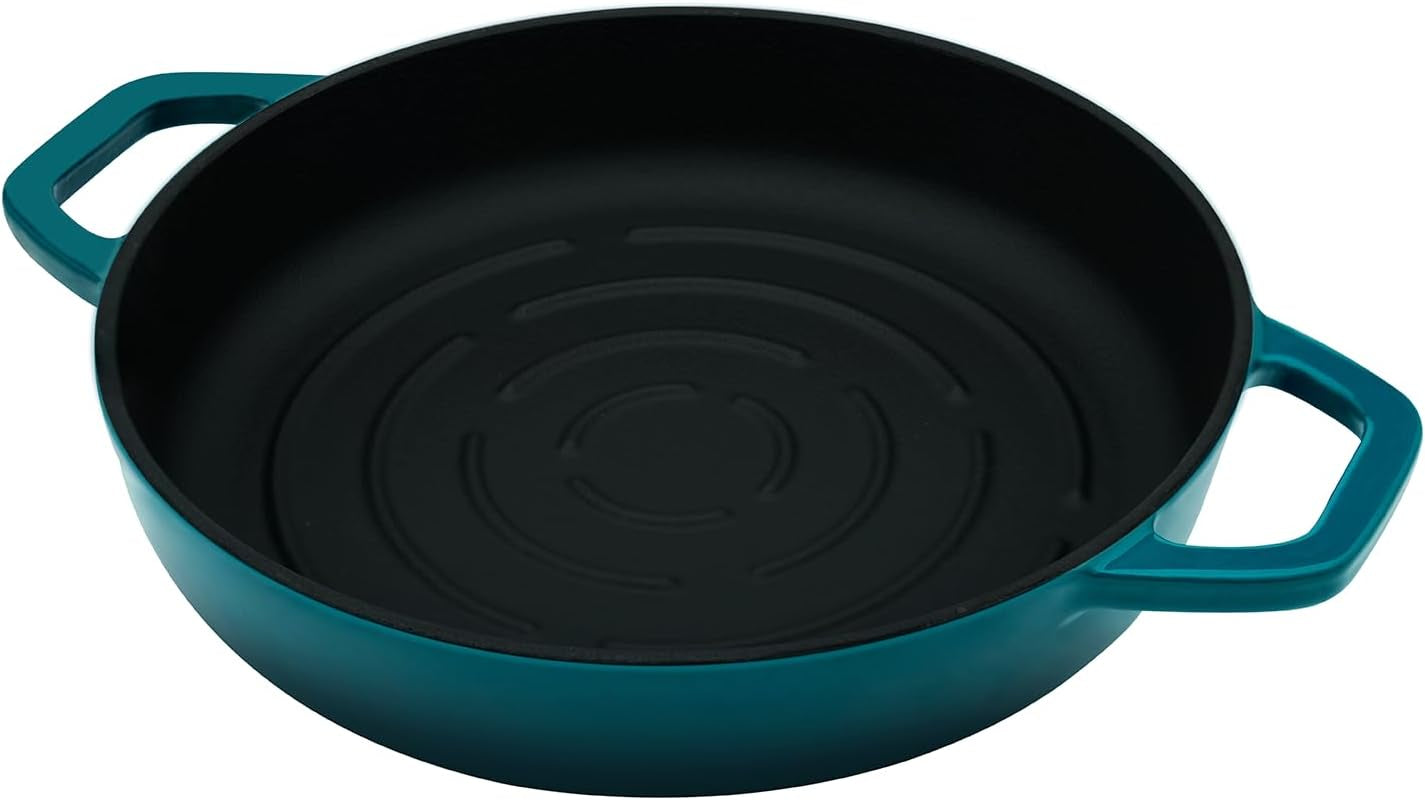 bread-oven-cast-iron-bread-dutch-oven-with-cloche-lid-for-bread-baking-darkcyan-enameled-cast-iron-bread-oven-with-dome-lid-for-sourdough-9-8-inches