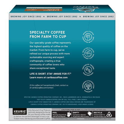 Caribou Blend, Keurig Single-Serve K-Cup Pods, Medium Roast Coffee, 32 Count(Pack of 1)15
