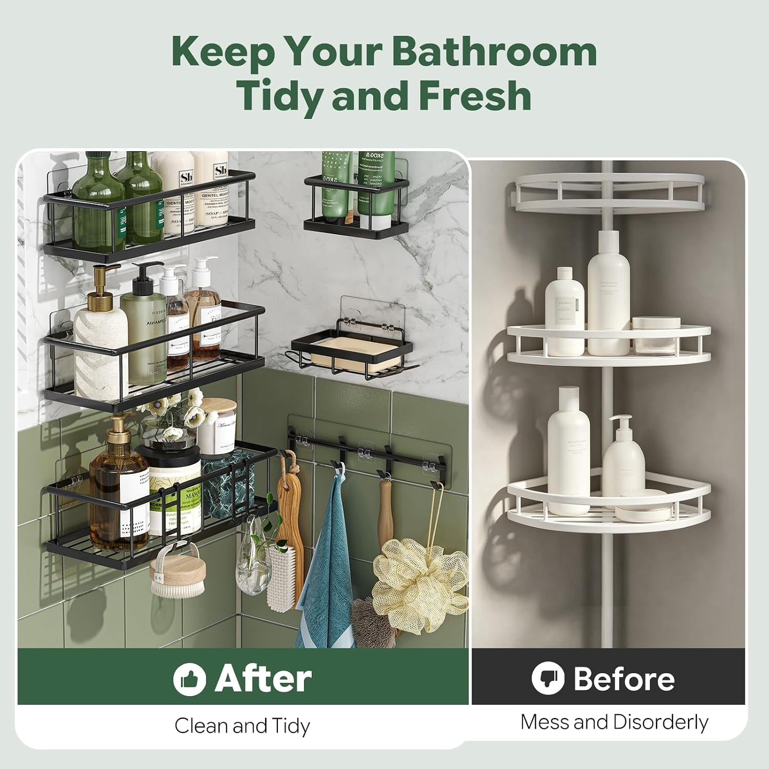 6-pack-shower-caddy-adhesive-rustproof-shower-shelves