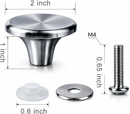 Stainless Steel Replacement Handle Compatible with Le Creuset,Aldi,Lodge, and Other Enameled Cast-Iron Dutch Oven4
