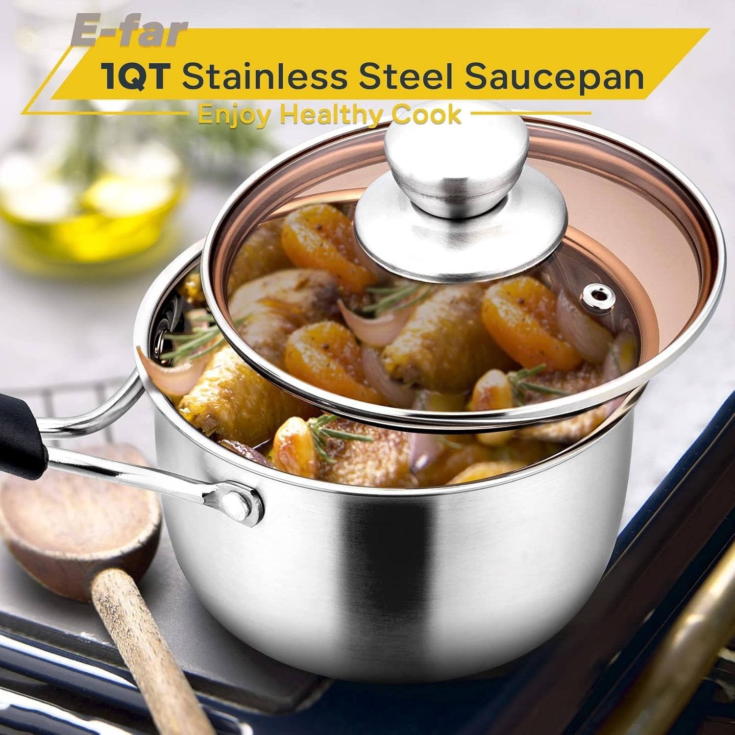 1-quart-saucepan-with-lid-stainless-steel-small-pot-for-cooking-small-sauce-pot-with-visible-glass-lid-heat-resistant-handles-easy-clean-rust-free-dishwasher-safe