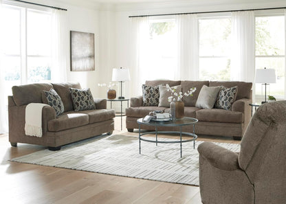Signature Design by Ashley Stonemeade 3 Seat Chenille Sofa, Nutmeg19