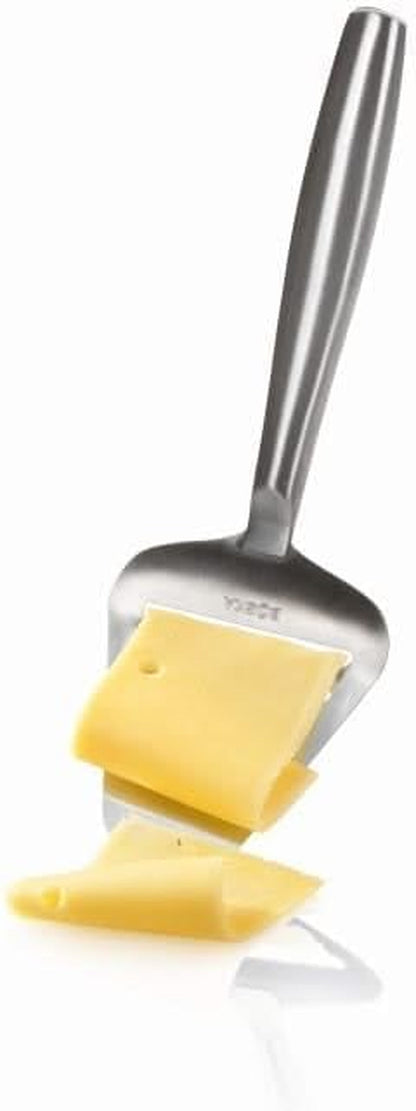 Boska Stainless Steel Cheese Slicer - Copenhagen for All Types of Cheese - Multi-Functional Cheese Slicer - Handheld Slicer - Silver Non-Stick - Dishwasher Safe - for Kitchen Cooking4