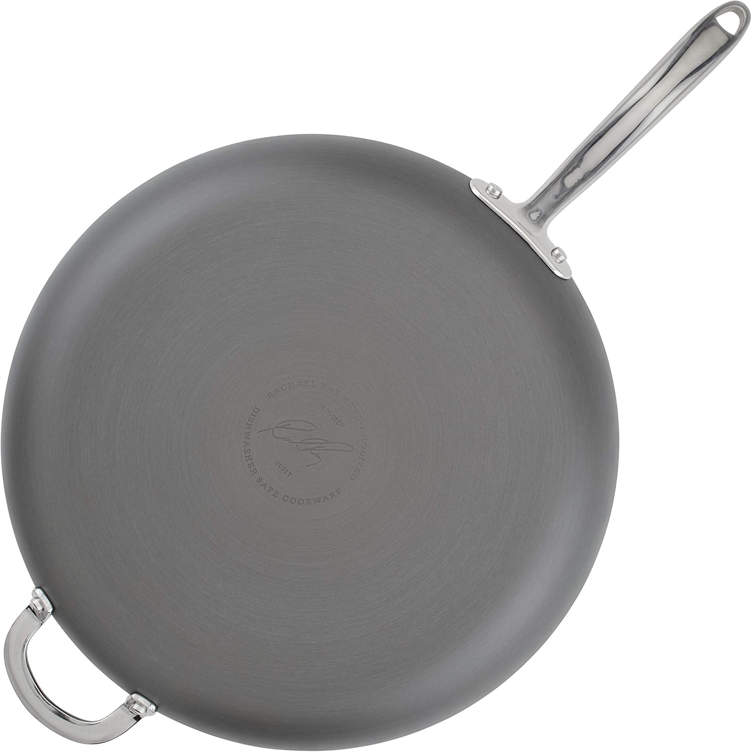 80089-professional-hard-anodized-nonstick-frying-fry-pan-skillet-with-helper-handle-14-inch-gray