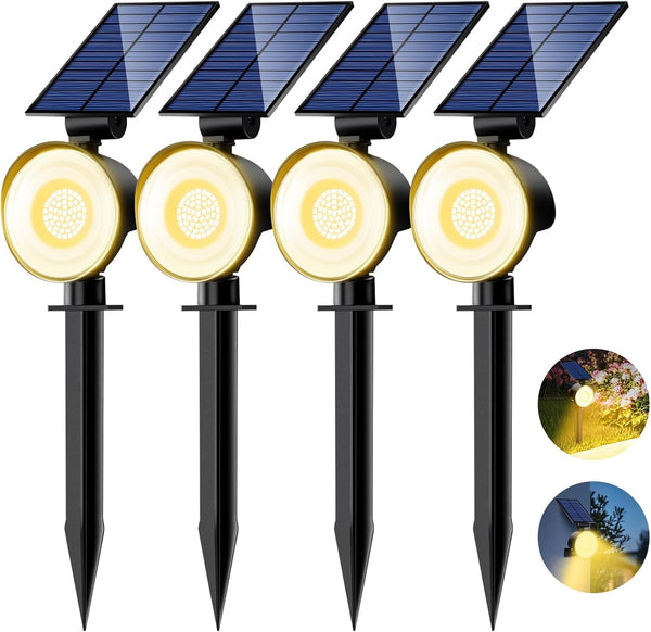 Solar Spot Lights Outdoor Waterproof, Landscape Spotlights1