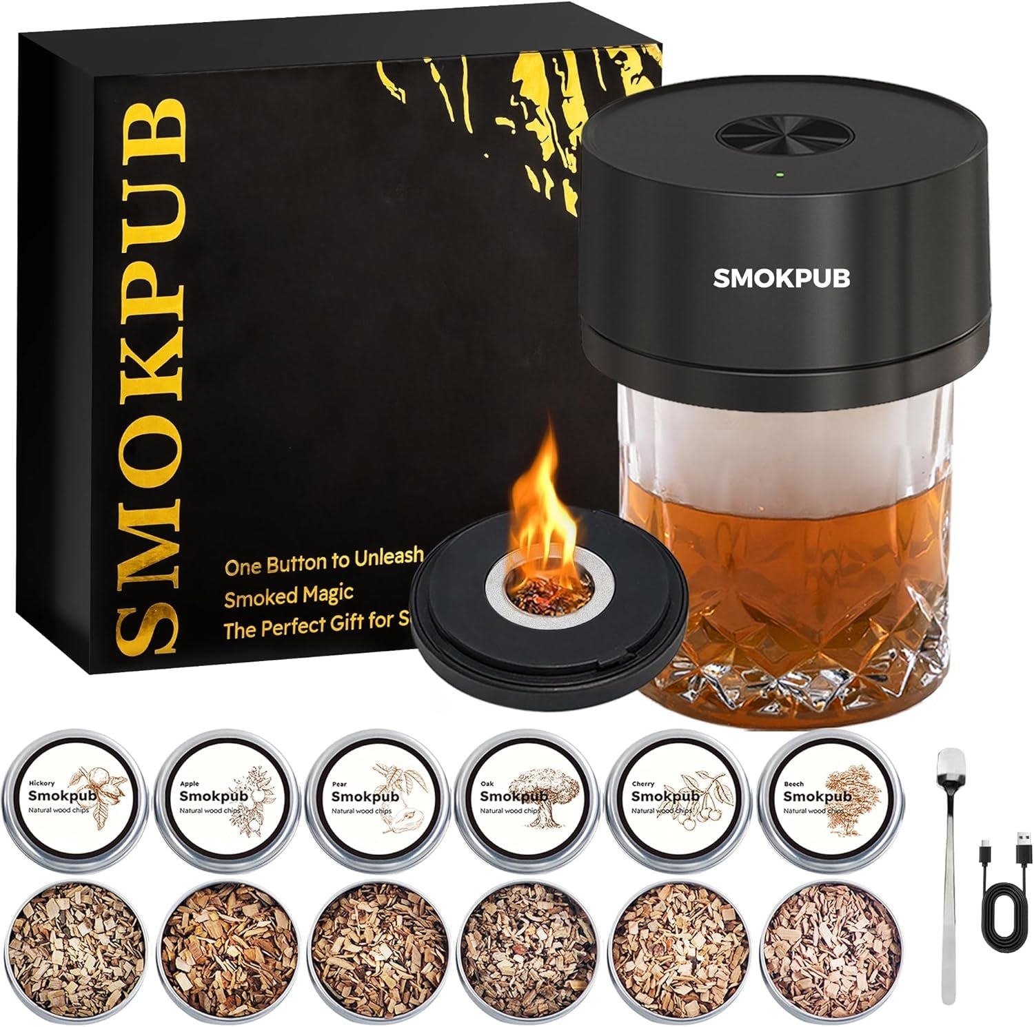 electric-whiskey-smoker-kit-cocktail-smoker-with-heating-system-no-butane-needed-6-wood-chips-for-old-fashioned-drink-smoker-kit-ideal-bourbon-whiskey-gift-for-men-dad-and-husband