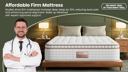 Queen Size Mattress 12 Inch, Breathable Hybrid Mattress in a Box5