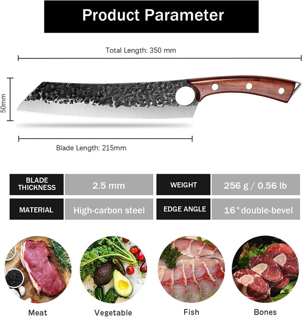 Chef Knife Meat and Vegetable Cleaver 8.5 Inch2