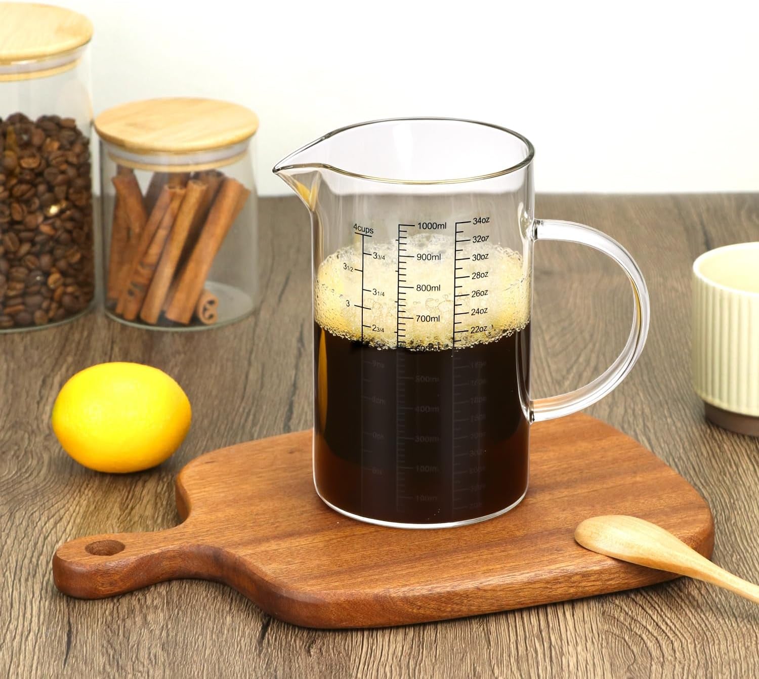 34oz-1000ml-glass-measuring-cup-ml-oz-cup-4-cups-multi-purpose-kitchen-tool-with-v-shaped-spout-handle