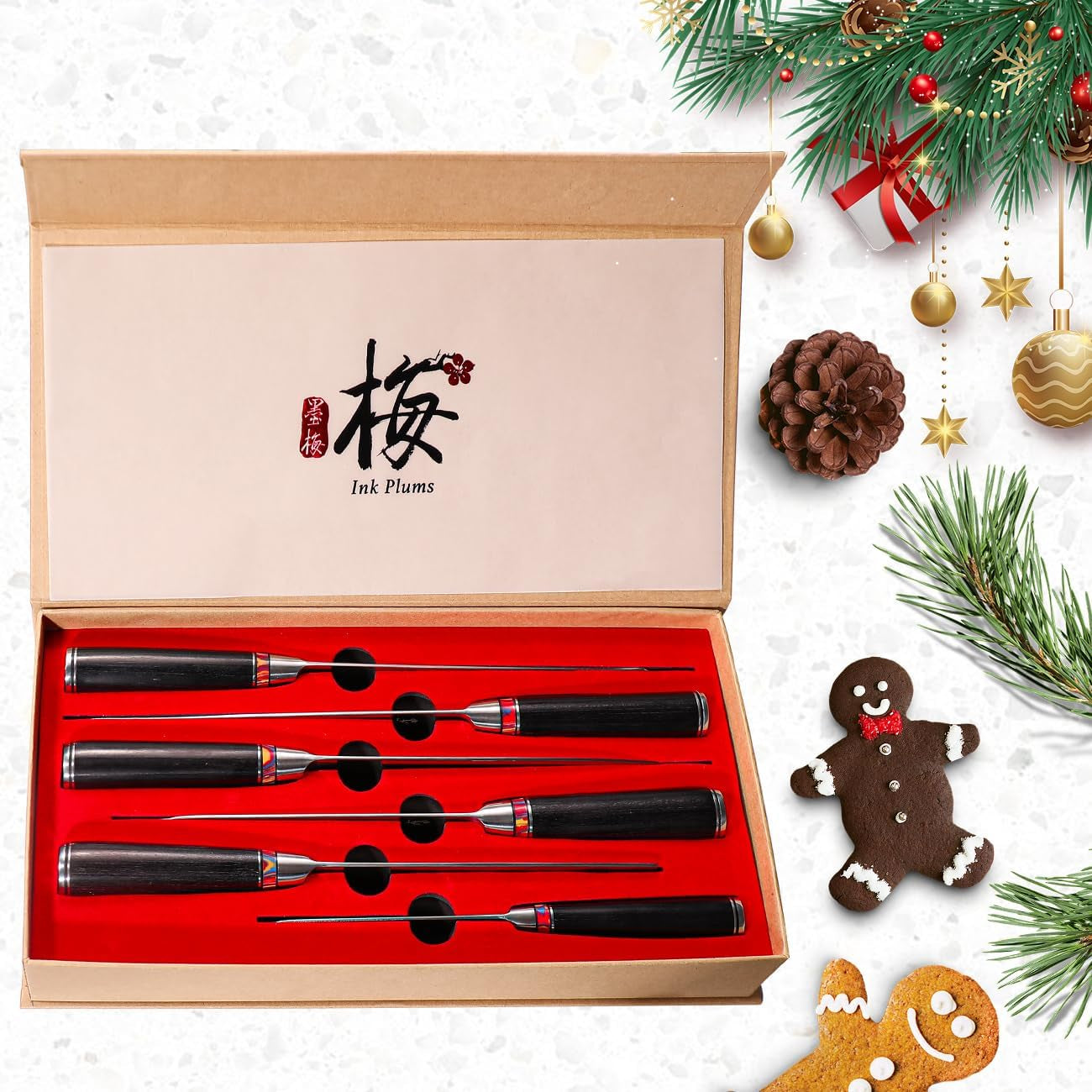 damascus-steel-kitchen-knife-set-6-pieces-chefs-santoku-bread-knife-paring-knife-more-ultra-sharp-for-very-fast-cutting-with-gift-box