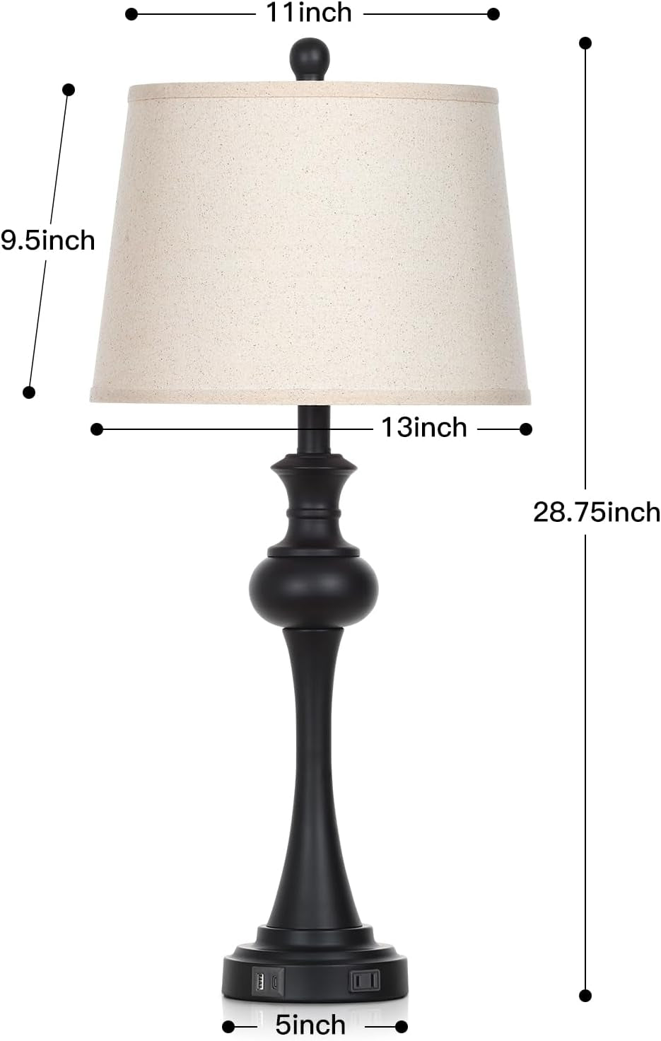 28-75-black-modern-table-lamps-for-living-room-bedside-lamp-with-usb-a-c-ports-ac-outlets-3-way-dimmable-touch-lamps-for-living-room-nightstand-lamp-led-bulb-included-1pack