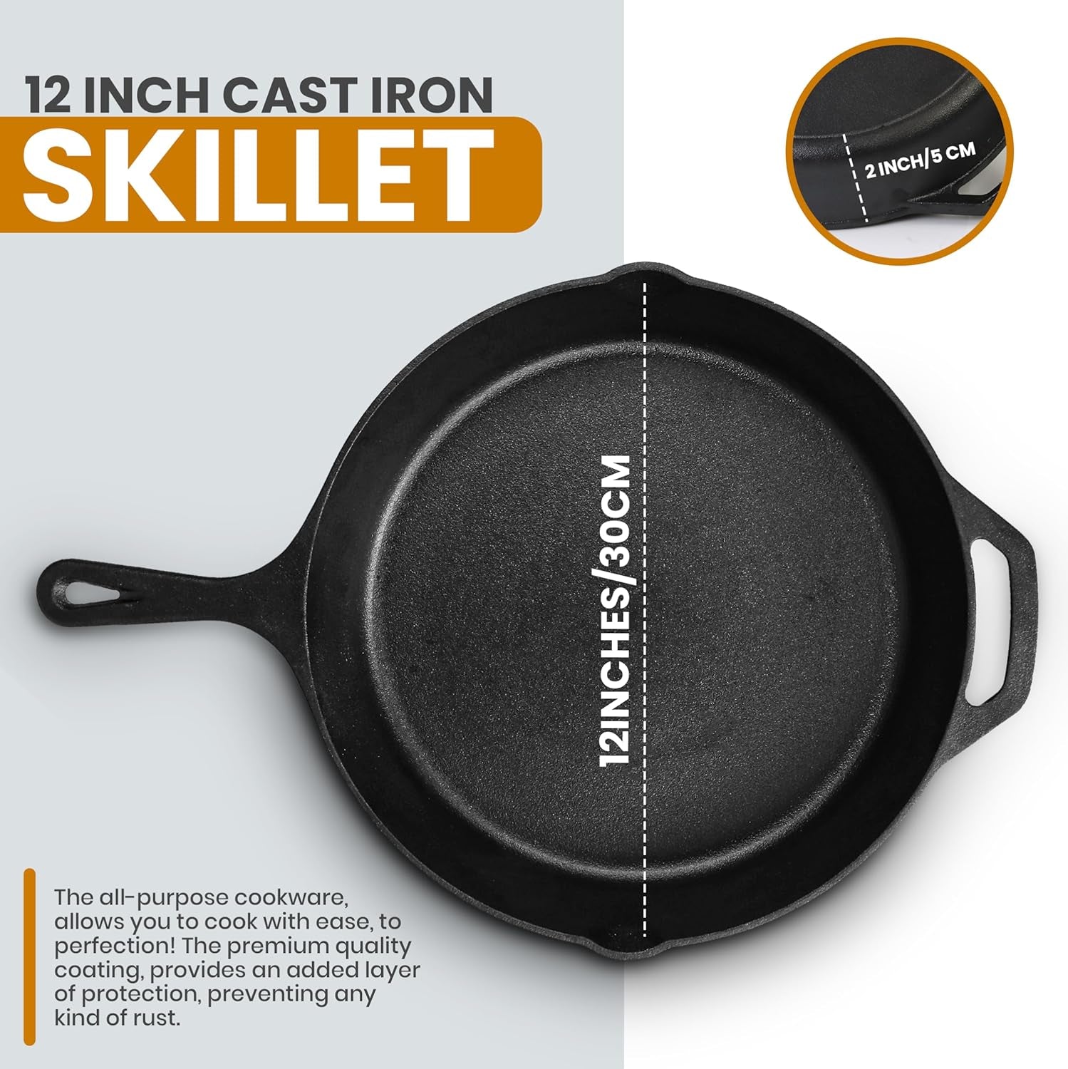 cast-iron-skillet-12-inch-with-lid-chefs-frying-pan-black-chefs-pan-pre-seasoned-skiller-indoor-and-outdoor-use-grill-safe-cookware-even-heat-distribution-durable