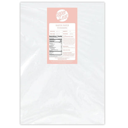 Edible Wafer Paper Sheets Standard - 0.30 Mm - 25 Sheets1