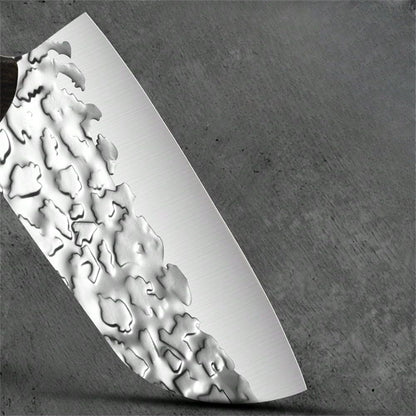 Meat Cleaver Knife, 7 Inch Stainless Steel Meat Cleaver Sharp Chef'S Knife Lightweight Fish Filleting Knife with Ergonomic Comfort Handle4
