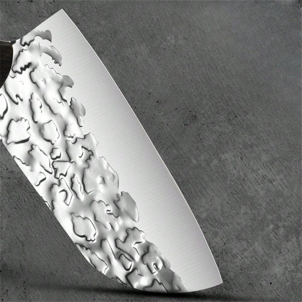 Meat Cleaver Knife, 7 Inch Stainless Steel Meat Cleaver Sharp Chef'S Knife Lightweight Fish Filleting Knife with Ergonomic Comfort Handle4