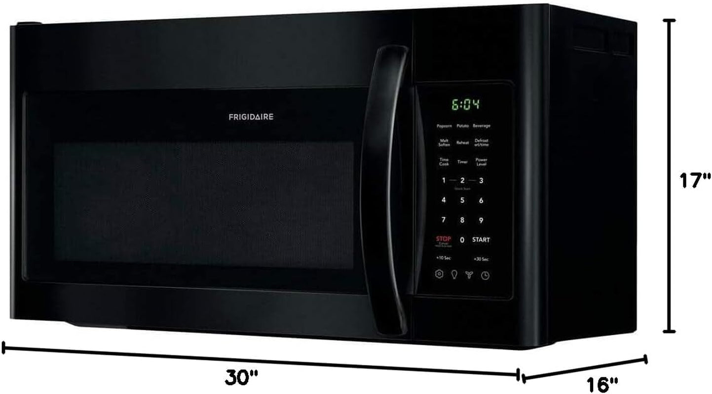 frigidaire-ffmv1846vb-30-black-over-the-range-microwave-with-1-8-cu-ft-capacity