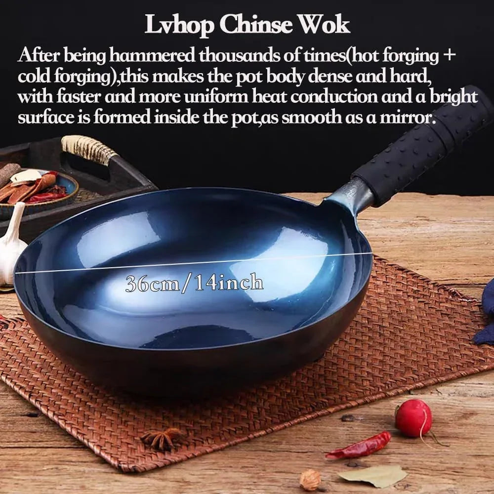 blue-pre-seasoned-cast-iron-wok-with-lid-nonstick-14-inch-large-round-bottom-chinese-cookware-works-for-open-fire-cooking-bbq-camping-36cm