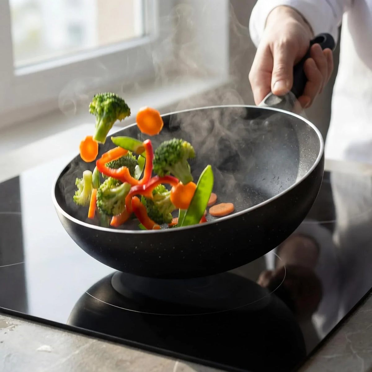 11-inch-nonstick-flat-bottom-wok-with-glass-lid-induction-stir-fry-and-saute-pan-for-vegetables-noodles-and-one-pan-meals-aluminum-wok-for-all-stovetops