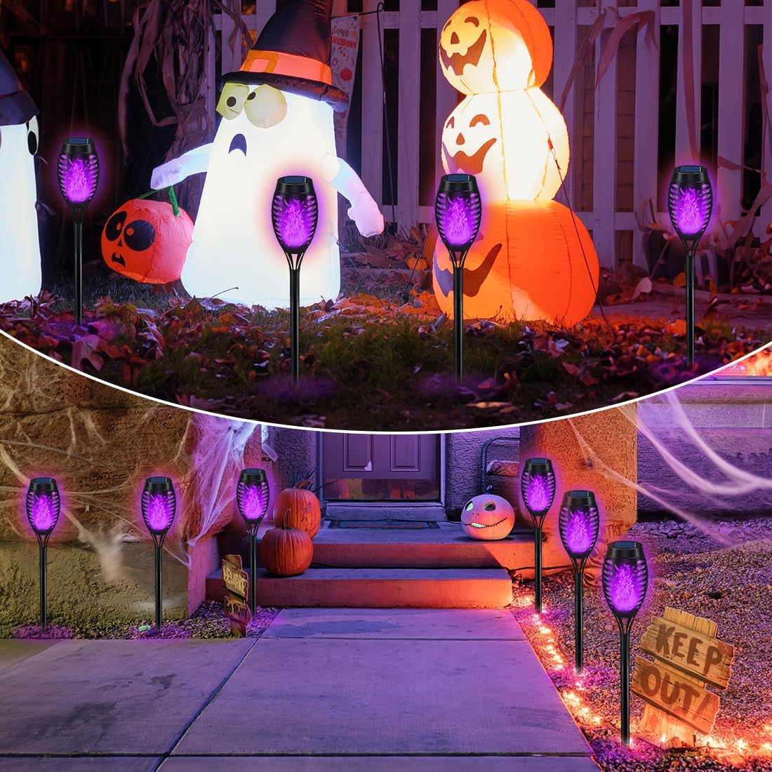 halloween-decorations-outdoor-flickering-flame-purple-halloween-solar-light
