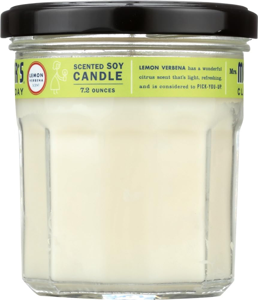 clean-day-lemon-verbena-soy-candle-garden-inspired-aromatherapy-homekeeping-35-hour-burn-time-made-with-essential-oils-7-2-oz-large-glass-jar-candles-pack-of-2