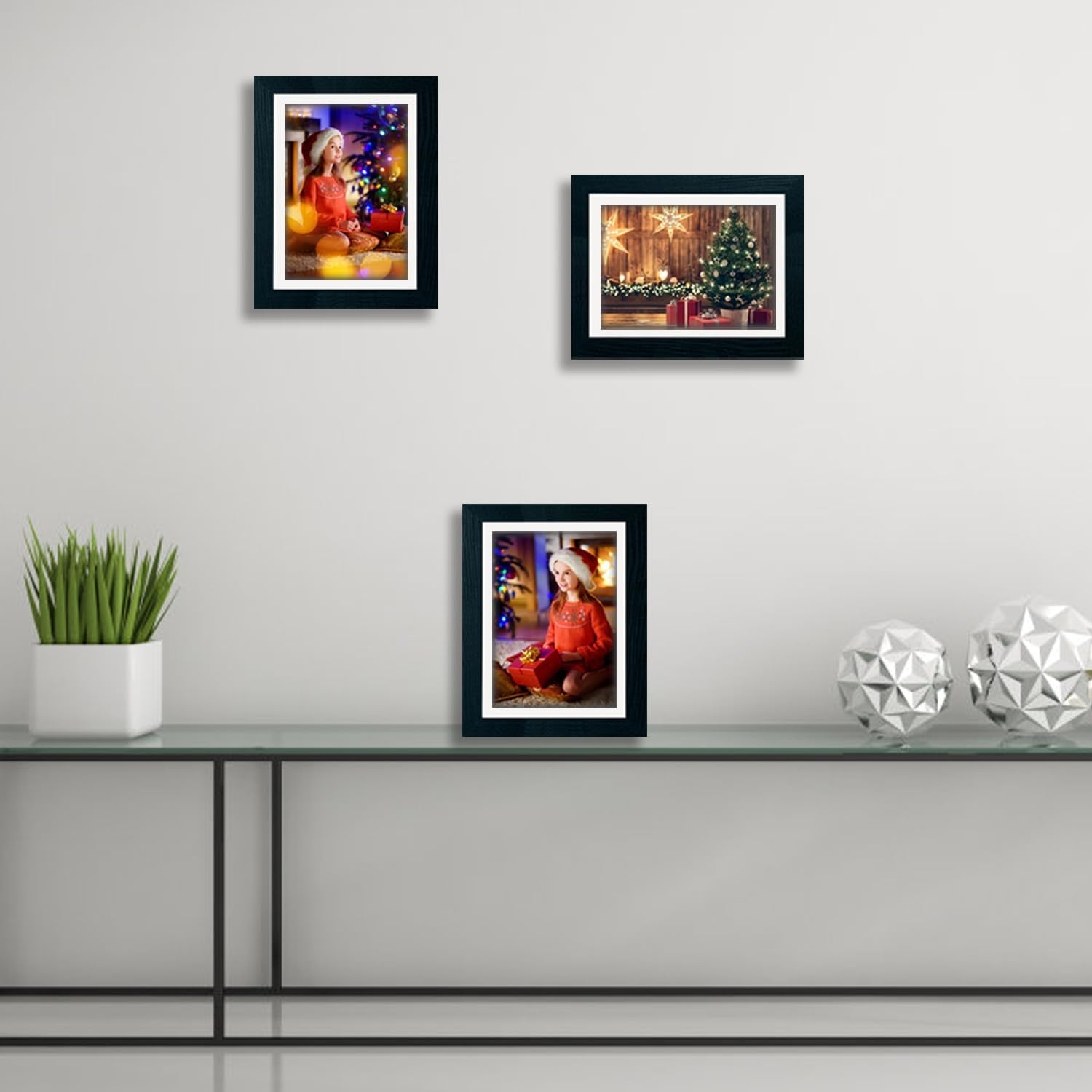 5x7-picture-frame-set-of-3-black-made-of-solid-wood-4x6-with-mat-or-5x7-without-mat-photo-frame-for-wall-or-tabletop-display