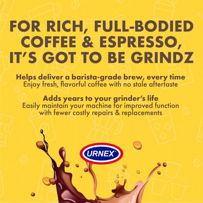 Grindz Professional Coffee Grinder Cleaning Tablets - 430 Grams - All Natural Food Safe Gluten Free - Cleans Burr and Casing - Help Extend Life of Your Grinder7