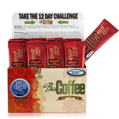 '- NEW! - First Organic Instant Non-Dairy Alkaline Coffee (12 Sachet Box)2