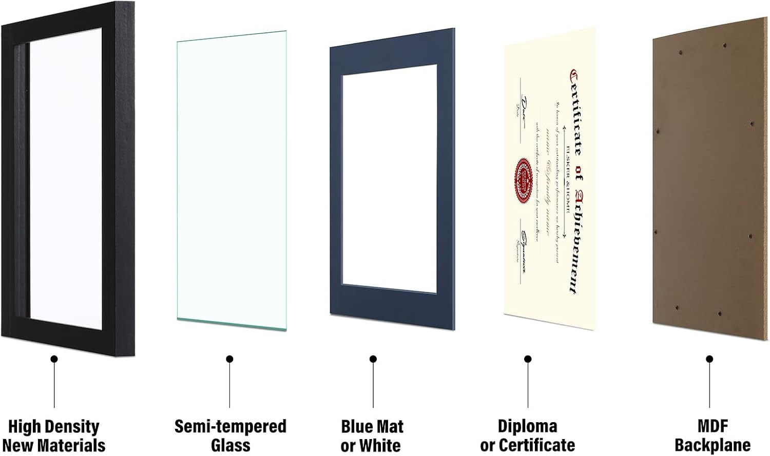 certificate-frames-8-5-x-11-black-fits-diploma-8-5-x-11-with-blue-mat-or-11x14-without-mat-shatter-resistant-glass-document-degree-picture-award-frame-for-tabletop-or-wall-display