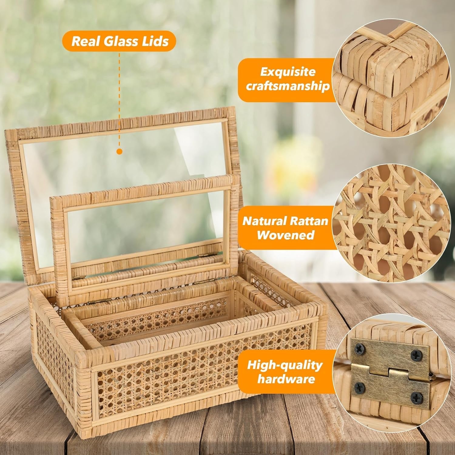 large-handwoven-boho-rattan-display-boxes-with-glass-lids-set-of-2-rectangular-decorative-storage-bins-natural-woven-cane-home-decor-organizers-15-55-x-9-64-x-5-9-12-48-x-6-88-x-4-52