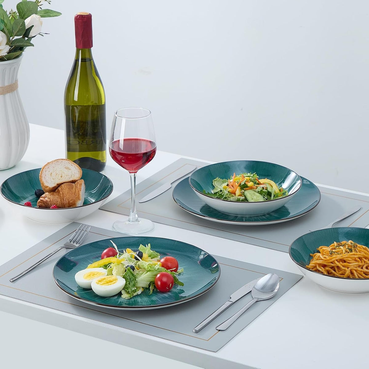 12-piece-round-kitchen-dinnerware-sets-plates-and-bowls-sets-dishes-plates-bowls-dish-set-plates-and-bowls-service-for-4-chip-resistant-porcelain-starburst-turquoise-green