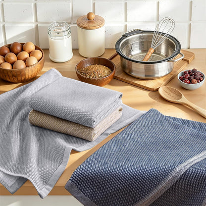 380 GSM Yarn Dyed Kitchen Towels 18"X28", 6 Pack, Multicolor8