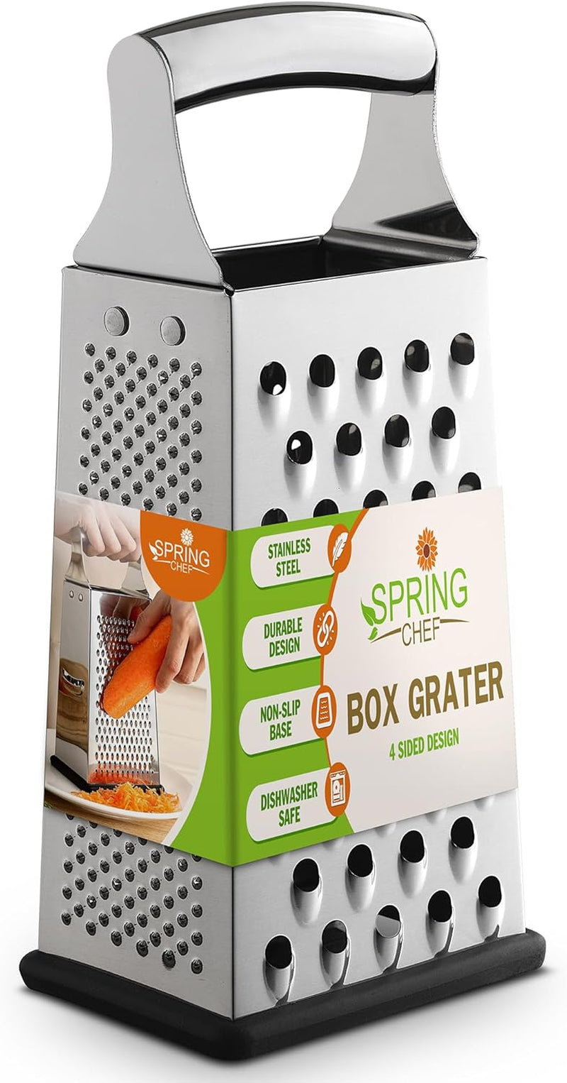 stainless-steel-cheese-grater-large-box-grater-for-kitchen-4-sided-handheld-vegetable-shredder-kitchen-food-grater-for-cheese-potato-carrot-ginger-veggie-dishwasher-safe