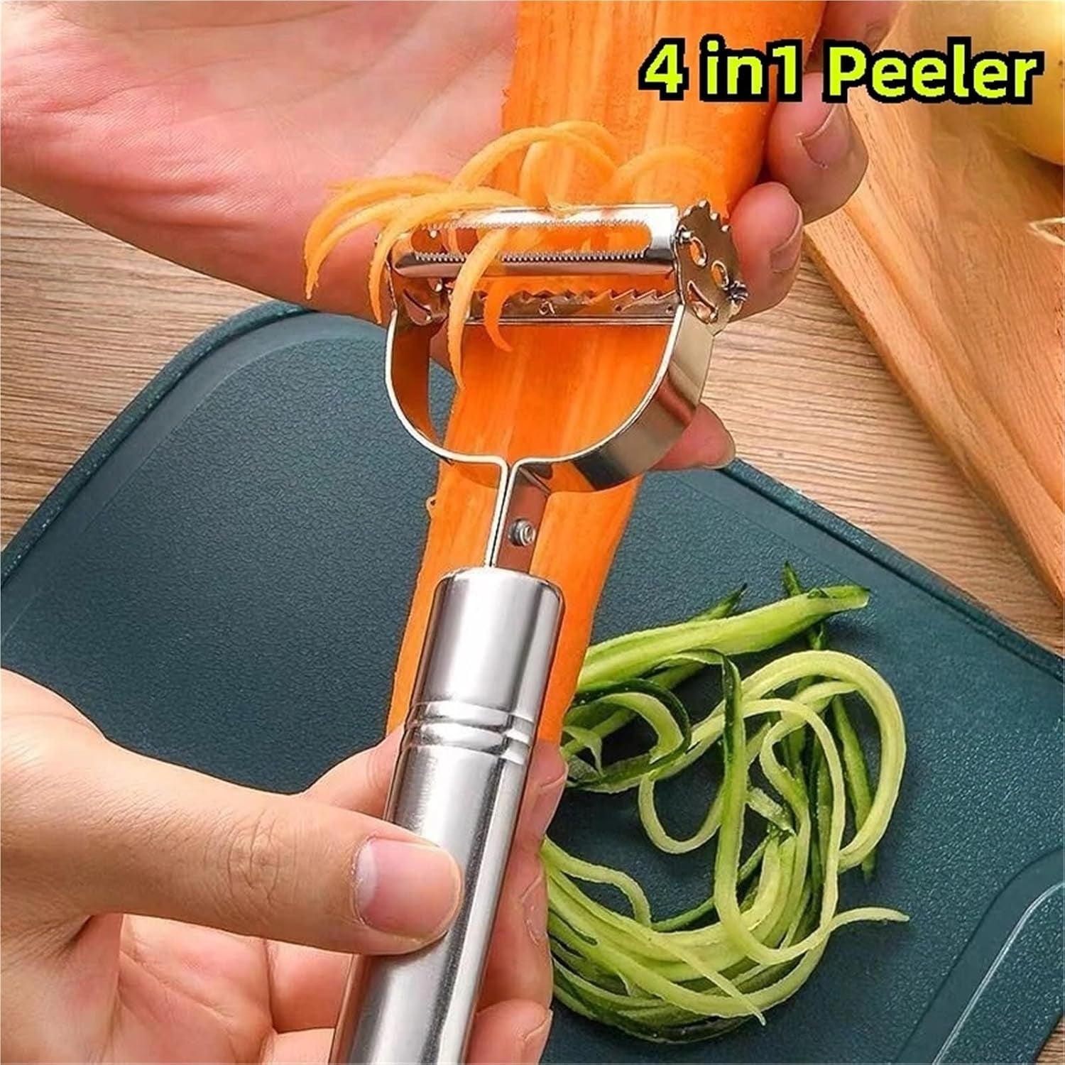 4-in-1-stainless-steel-vegetable-and-fruit-peeler-multifunction-grater-and-slicer-kitchen-tool