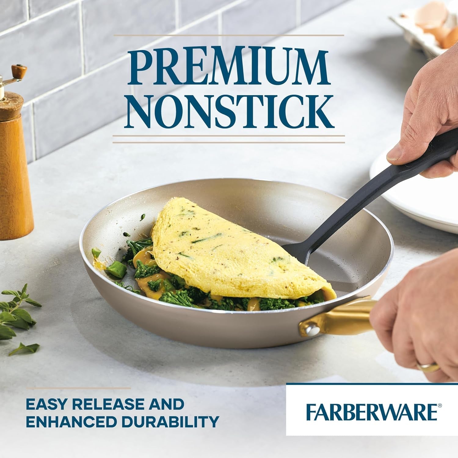 radiant-nonstick-cookware-pots-and-pan-set-with-lids-and-prestige-kitchen-cooking-tools-dishwasher-safe-12-piece-champagne