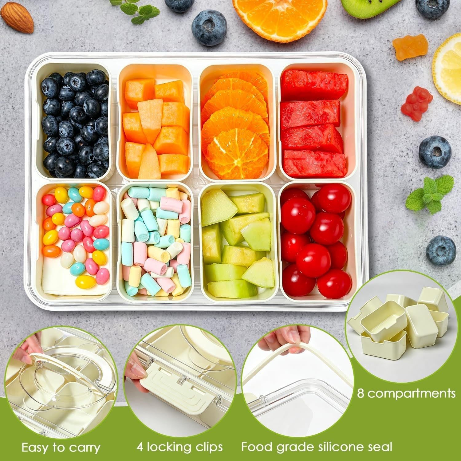 divided-serving-tray-with-lid-and-handle-8-compartments-snacks-box-snack-fruit-and-veggie-tray-portable-platter-for-candy-fruits-nuts-snack-party-entertaining-picnic-1-pcs