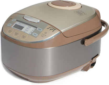 RC-1206 6 Cups Multi-Functional Rice Cooker: Brown Rice, White Rice, Porridge, Oatmeal, Soup, Steam, Stew, Slow Cook and Cake1