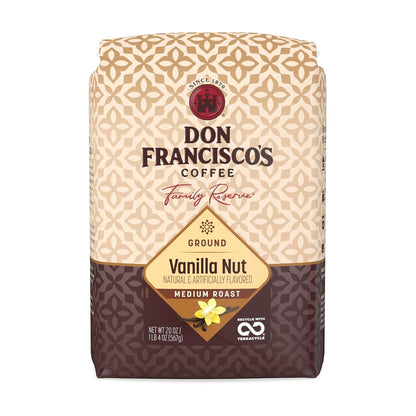 Vanilla Nut Ground Coffee, Medium Roast, 20 OZ Bag | Ideal for French Press & Drip Coffee Maker, 100% Arabica Coffee, Easy-To-Brew Ground Coffee, Consistent Daily Brew1