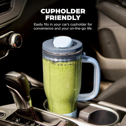Ninja Blendboss Personal Blender, 26Oz Tumbler, 1200PW, DB301CYBRN | 1200-Peak-Watt Blendboss Crushes Ice to Snow. 26-Oz Leakproof Travel Tumbler W/ Chug Spout. Auto-Iq, Dishwasher Safe.9