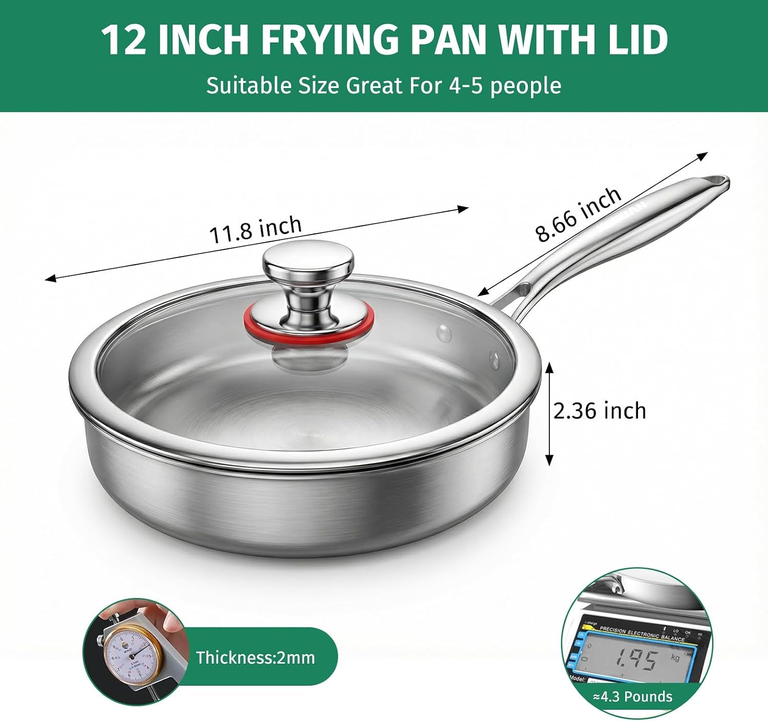 12-inch-tri-ply-stainless-steel-frying-pan-with-lid-5pcs-skillet-pfoa-free-oven-dishwasher-safe-induction-cooking-pan-fast-even-heat-detachable-handle