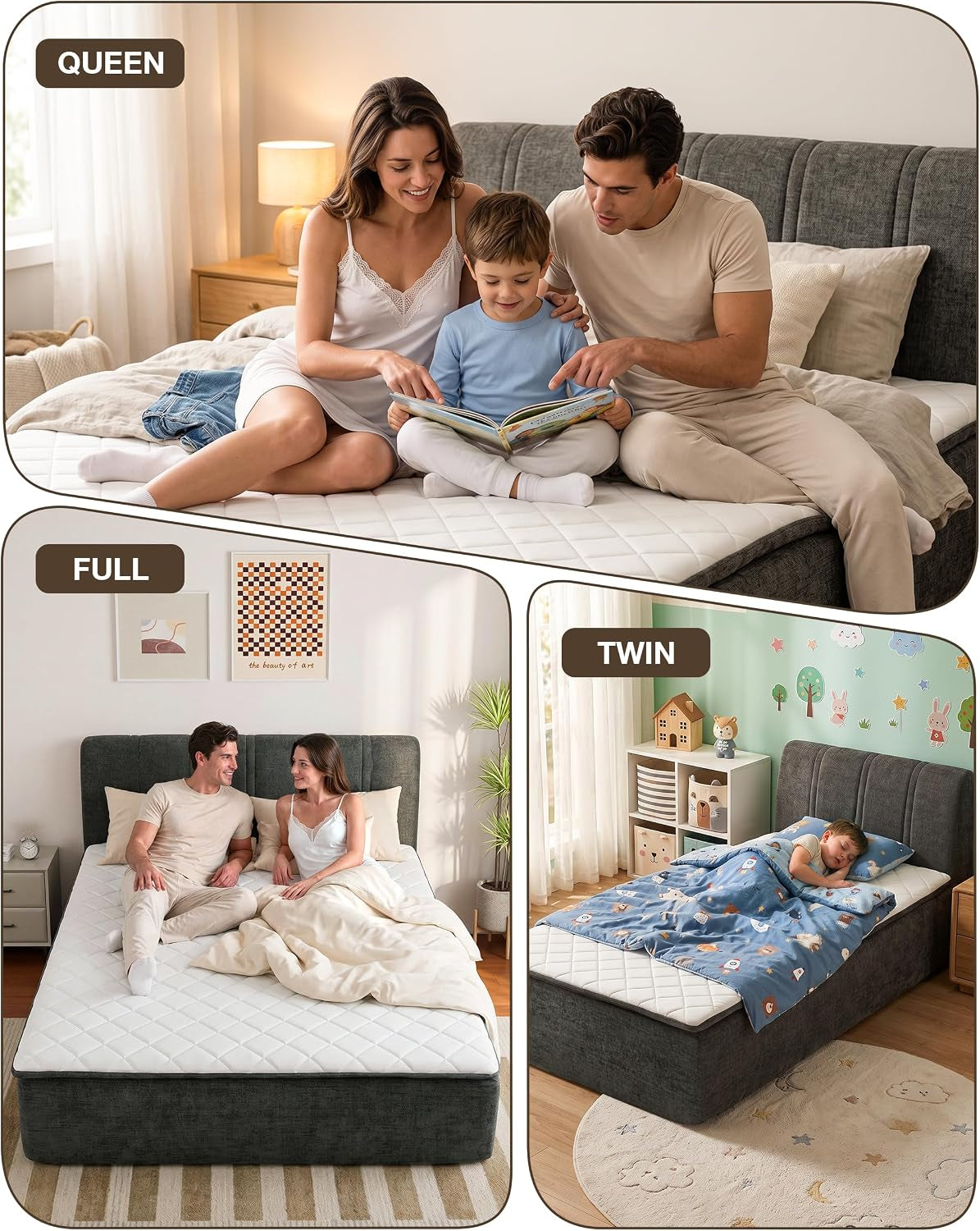 full-size-boneless-bed-frame-with-mattress-assembly-free-cloud-bed-gray