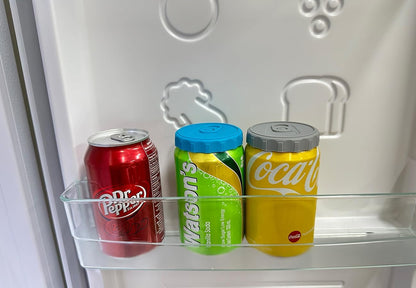 Silicone Soda Can Lids 6 Pack Reusable Silicone Can Covers, Can Stopper or Protector for Soda, Beer, Drink, Juice, Coke, Beverage, Fits Standard & Slim Cans5