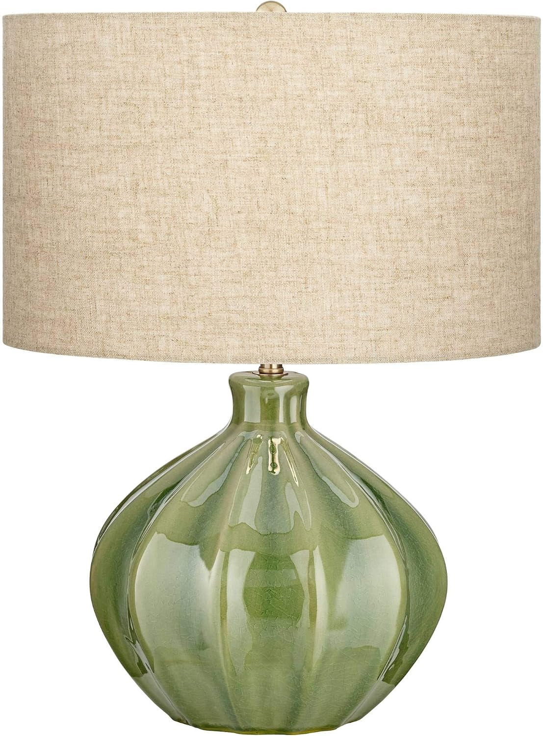 gordy-20-1-2-high-table-lamp-mid-century-green-ceramic-cottage-ribbed