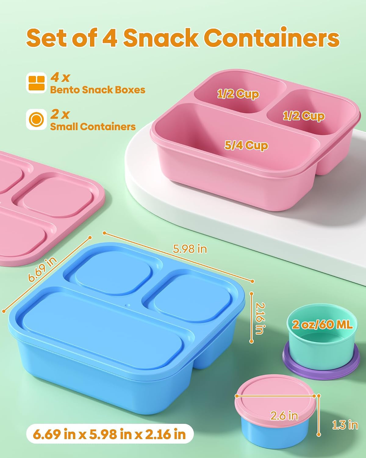 4-pcs-bento-box-set-reusable-3-compartments-snack-boxes-with-2-leakproof-small-containers-stackable-meal-prep-lunch-containers-for-school-work-and-travel