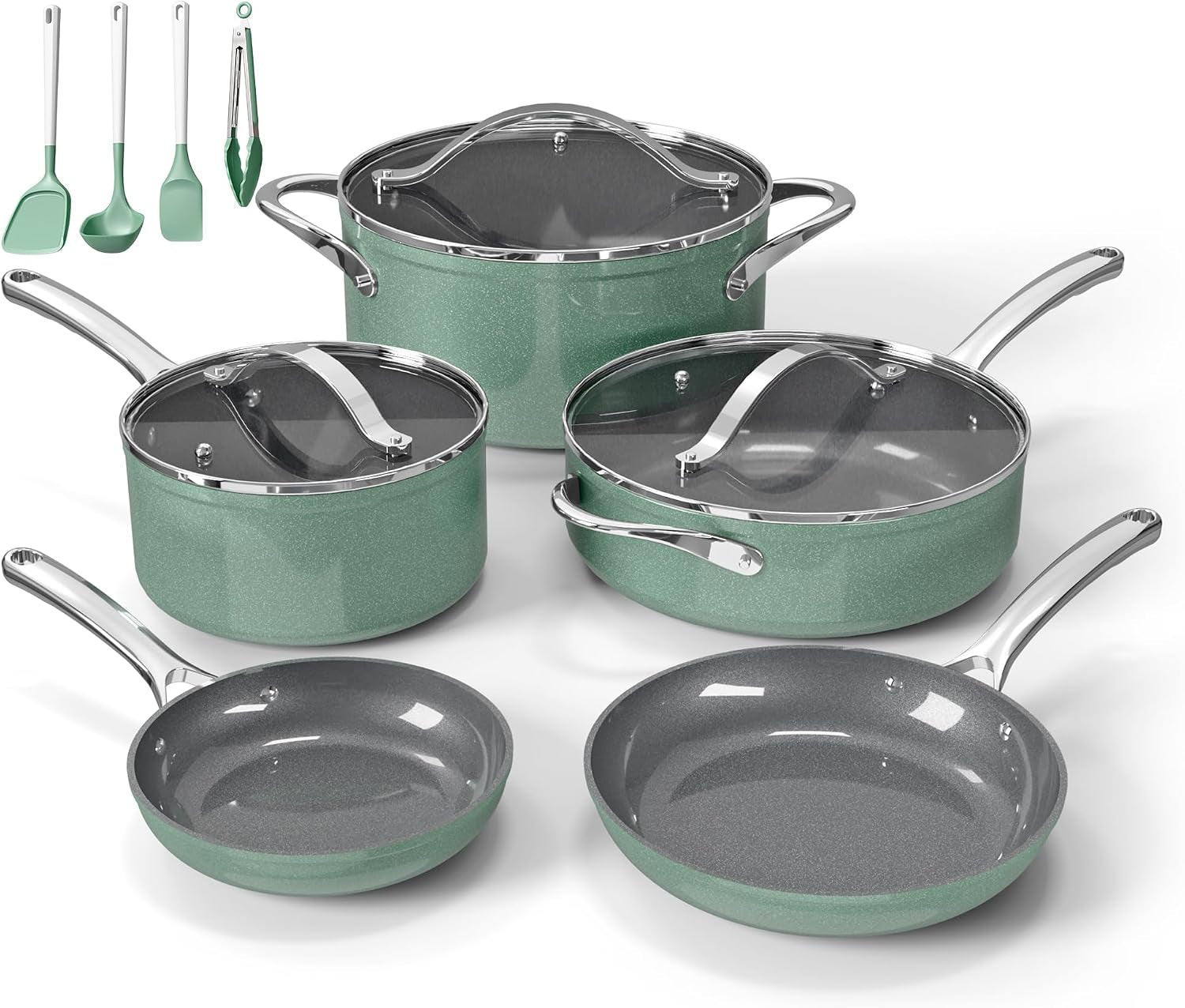 bakken-12-piece-ceramic-cookware-set-nonstick-pots-and-pans-set-non-toxic-ptfe-pfas-free-cookware-with-silicone-utensils-induction-all-stovetops-compatible-dishwasher-safe-green