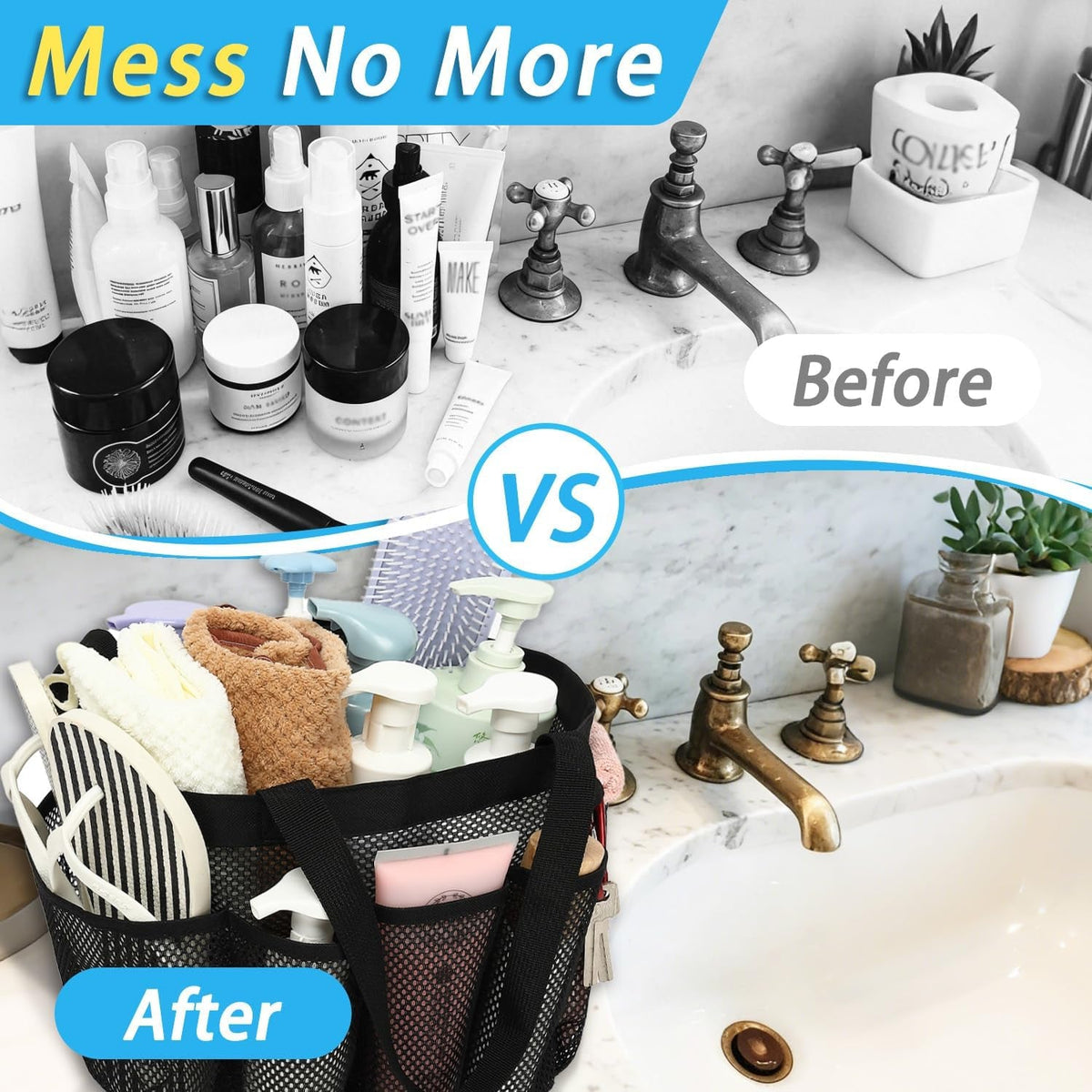 mesh-shower-caddy-portable-for-college-dorm-room-essentials-odorless-polyester-large-shower-tote-bag-with-dual-handles-8-pocket-quick-dry-toiletry-organizer-for-travel-beach-camping-gym