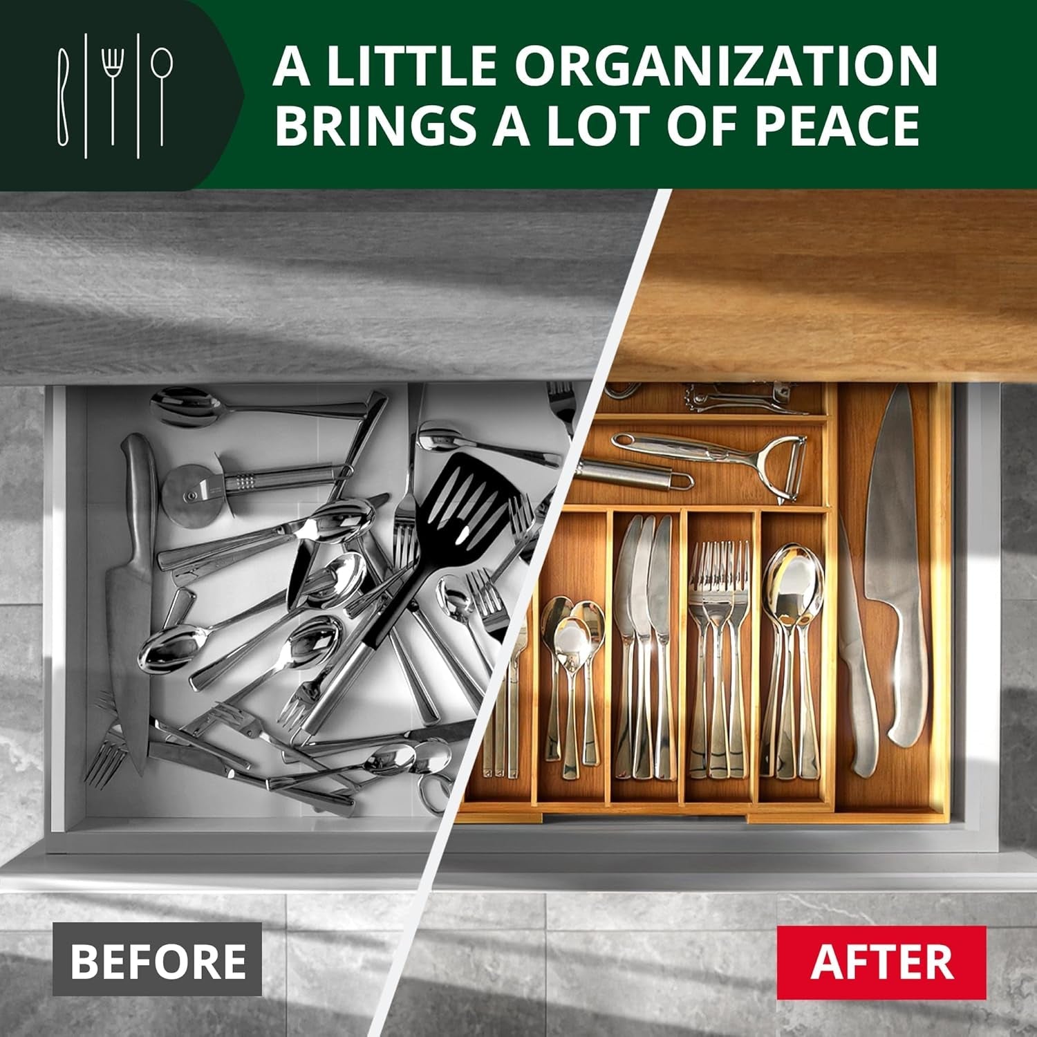 luxury-bamboo-kitchen-drawer-organizer-silverware-organizer-utensil-holder-cutlery-tray-drawer-dividers-for-flatware-9-slot-natural